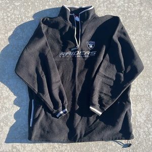 Vintage raiders fleece size large